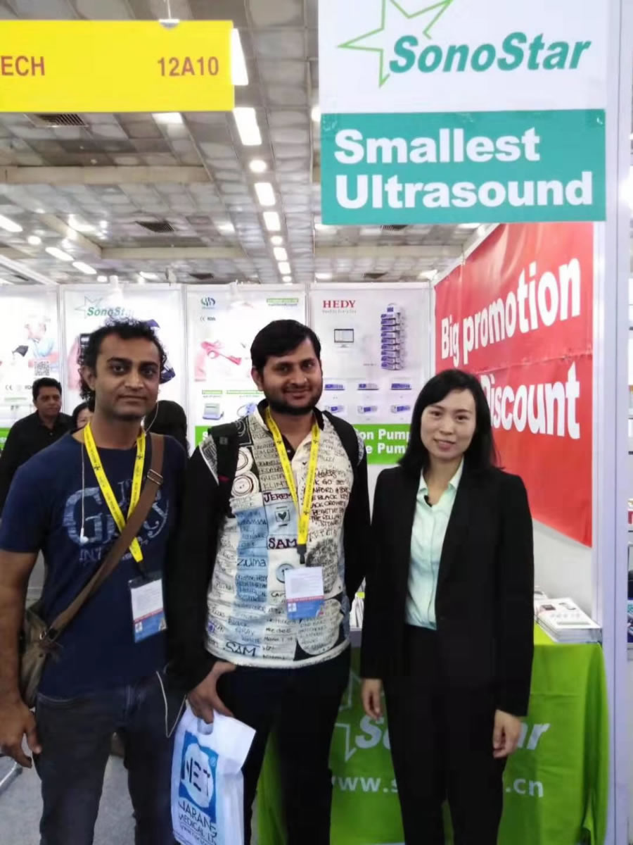 SonoStar успешно участвует в индийской медицинской выставке 
